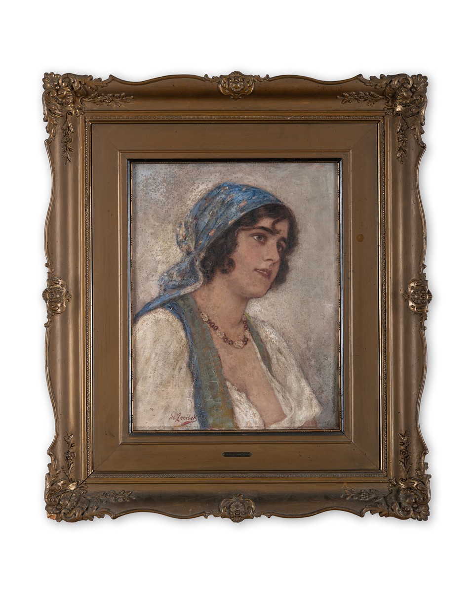 Josef Ženíšek (1855 - 1944) - Dívka