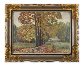 Antonín Hudeček (1872-1941) - Podzimní les