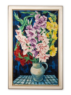 Míla Doležalová (1922-1993) - Kytice gladiol