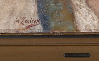 Josef Ženíšek (1855 - 1944) - Dívka