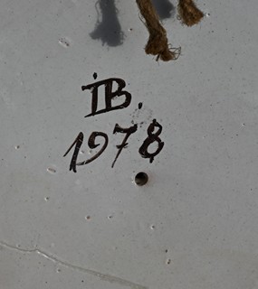 Ignác Bizmayer (1922 - 2019) - Velký talíř -pištec