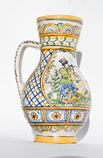 Ferdiš Kostka (1878 - 1951) - Džbánek s motivem srnců