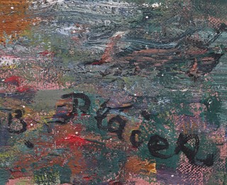 Jan Bedřich Plaček (1890 - 1980) - Fotbalový zápas - velký formát
