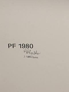 Vilém Wünsche (1900 - 1984) - PF 1980