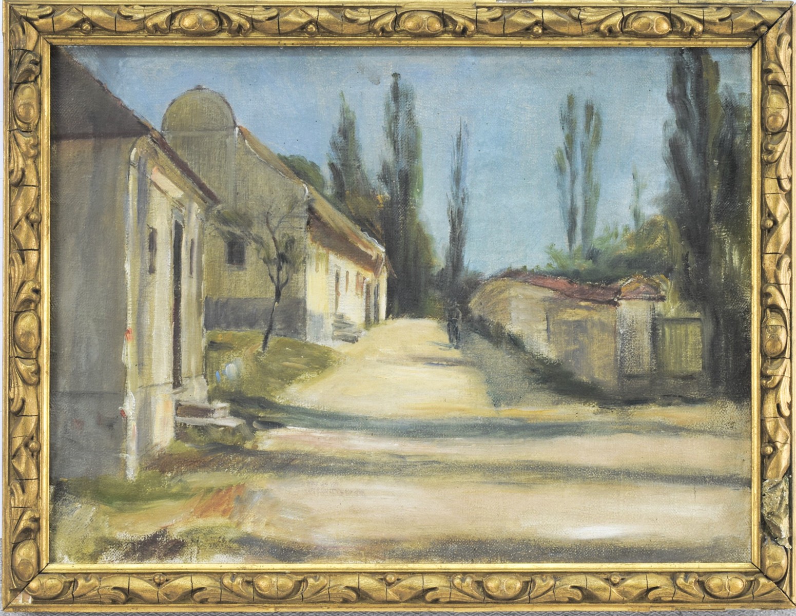 EBERL František Zdeněk (1887-1962) - Hospoda Brandíra u zámku Mitrovice.