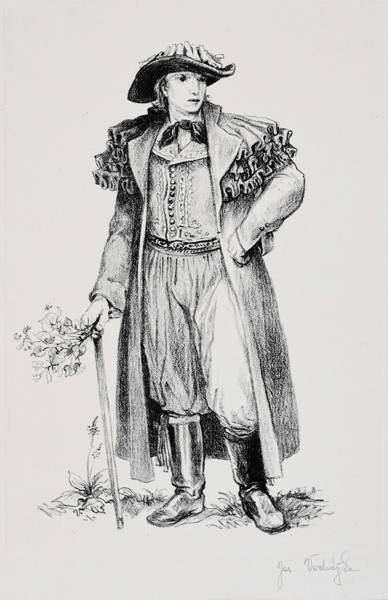 VODRÁŽKA Jaroslav (1894-1984) - Dva grafické listy.