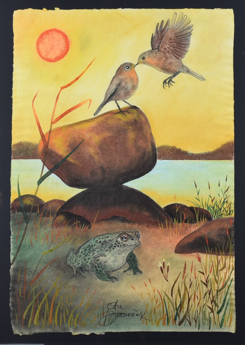 JANEČEK Ota (1919-1996) - Láska na viklanu.