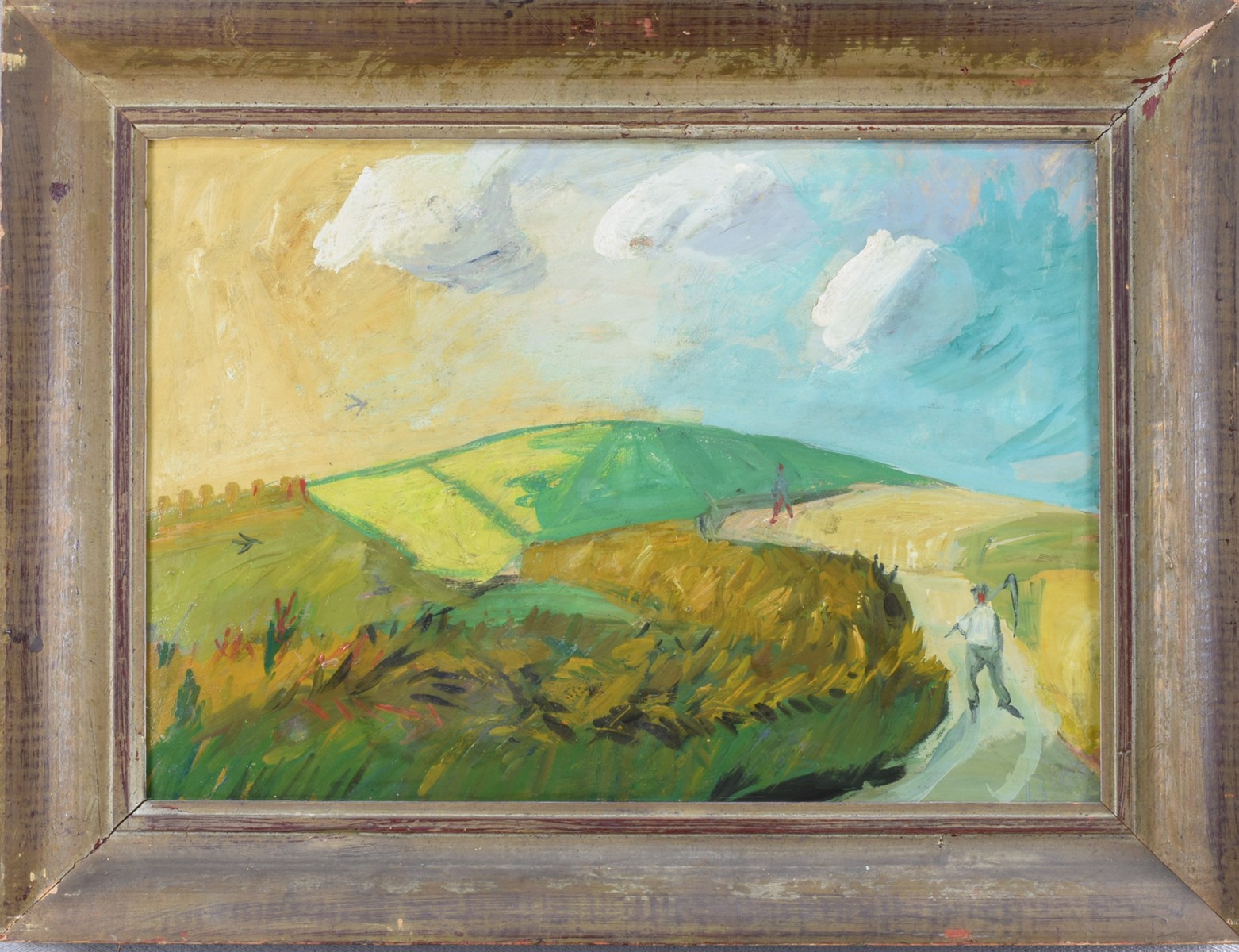 BROŽ Josef (1904-1980) - V polích roku 1943.