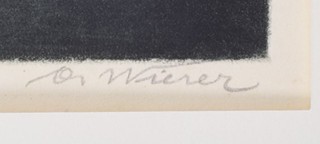 WIERER Alois (1878-1945) - Na procházce.