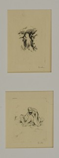 PAVELKA František (1894-1948) - Dva grafické listy.