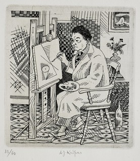 KAŠPAR Ladislav Josef (1915-1997) - Konvolut šesti grafických listů.