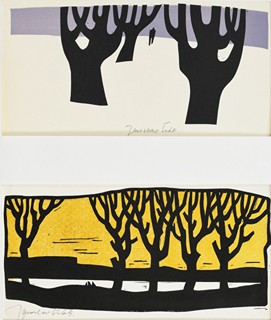 ŠVÁB Jaroslav (1906-1999) - Dva grafické listy.