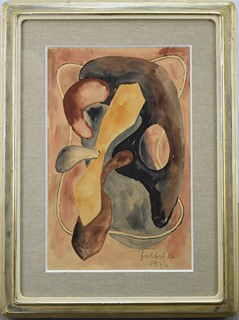 FOLTÝN František (1891-1976) - Abstraktní kompozice.