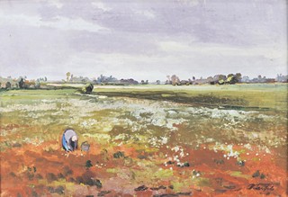 TREFIL Václav (1906-1989) - Sběr brambor.