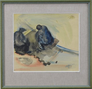 HEJNA Václav (1914-1985) - Dlaždiči.