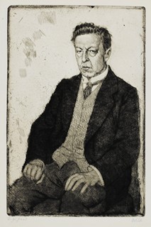 ORLIK Emil (1870-1932)  - Malíř Richard Pankok.