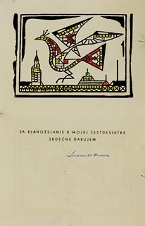 FULLA Ludovít (1902-1980) - Pták nad městem.