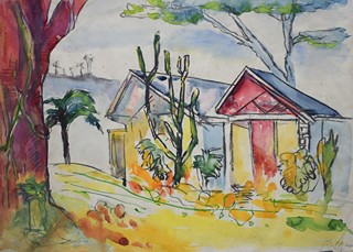 ŠOLTA Vladimír (1924-1977) - Motiv z Kuby.
