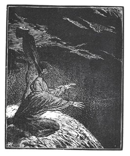 ADÁMEK Rudolf (1888-1953) - Dramatická chvíle.