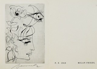 FREMUND Richard (1928-1969) - Krásné dívčí oči.