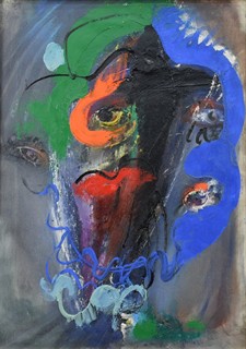 PECKA Jaroslav (1928-2013) - Klaun.