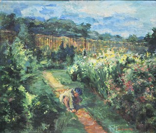 KREISINGER Václav (1885-1956) - Rozkvetlá zahrada.