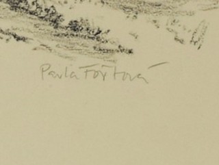 FOŘTOVÁ-Šámalová Pavla (1886-1974) - Dva grafické listy.