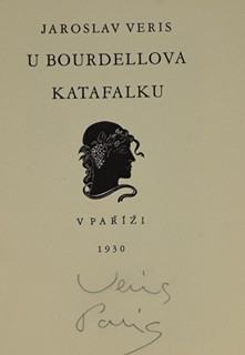 Jaroslav Veris - U Bourdellova katafalku.
