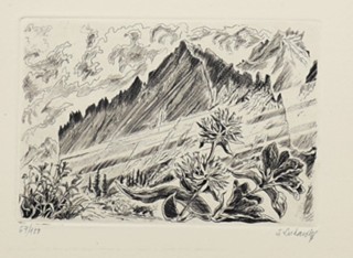 LUKAVSKÝ Jaroslav (1924-1984) - Tři drobné grafiky.