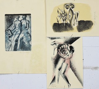 SYNECKÁ Naděžda (1926-2021) - Konvolut tří drobností.