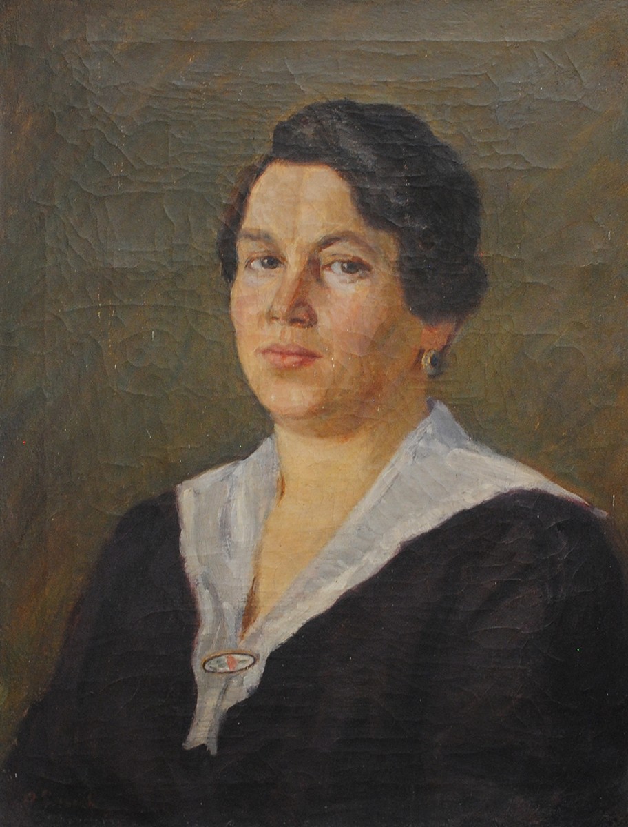 Oldřich Lasák (1884 - 1968) - Portrét ženy