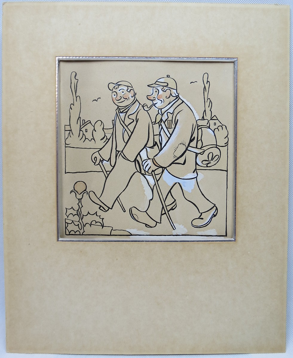Josef Lada (1887 - 1957) - Vandrování – ilustrace ke Kalamajce