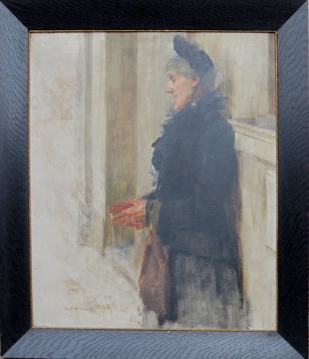 Emil Schovánek (1885 - 1947) - U kostela