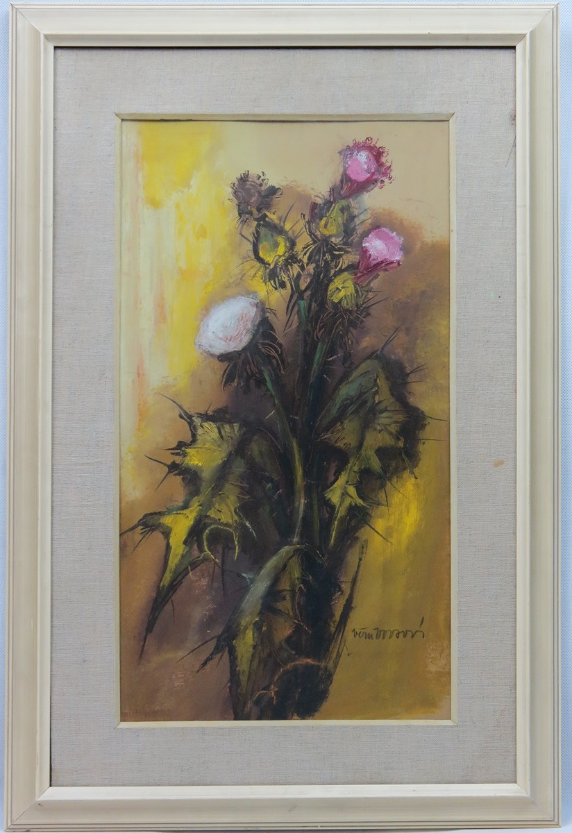 Věra Vovsová (1912 - 1998) - Kytice bodláků