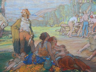 Jakub Obrovský (1882 - 1949) - figurální kompozice