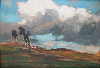 Gustav Macoun (1889 - 1934) - Krajina z Kameniček
