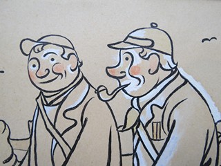 Josef Lada (1887 - 1957) - Vandrování – ilustrace ke Kalamajce