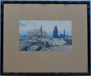 Jaroslav Šetelík (1881 - 1955) - Pohled na město – Elbasan