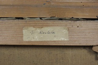 Emil Schovánek (1885 - 1947) - U kostela