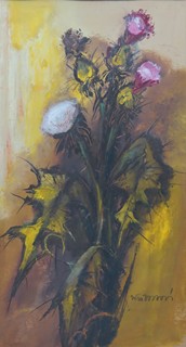Věra Vovsová (1912 - 1998) - Kytice bodláků