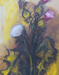 Věra Vovsová (1912 - 1998) - Kytice bodláků