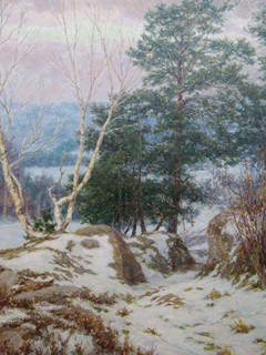 Adolf Körber (1887 - 1967) - Zimní krajina