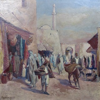 Josef Svoboda (1901 - 1945) - Orientální trh
