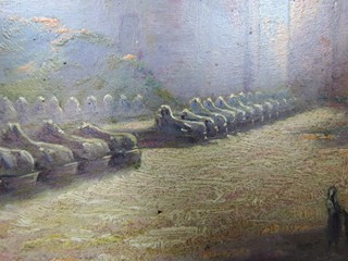 Jaroslav Háša (1890 - 1968) - Chrám Amonův v Karnaku