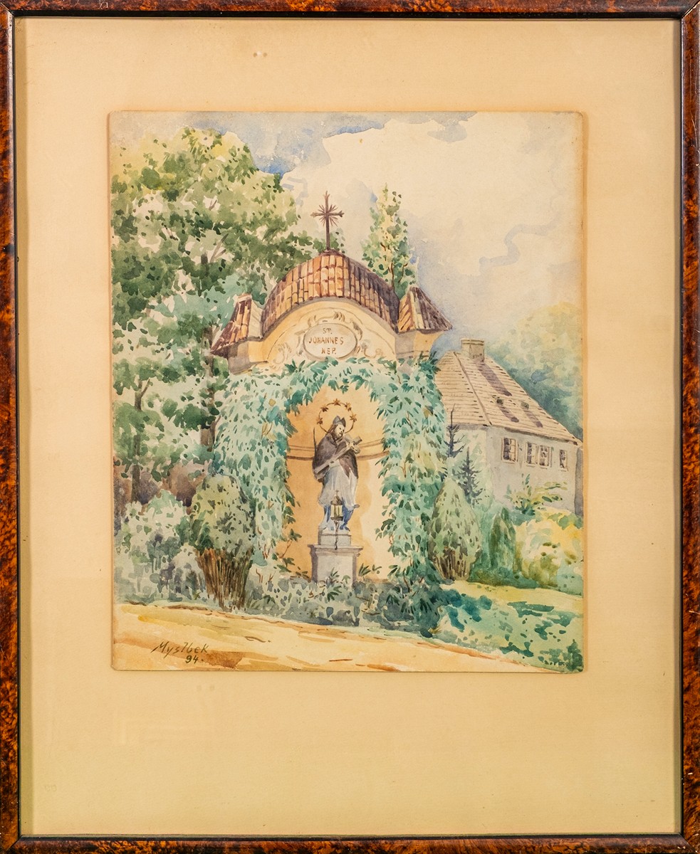 Karel Myslbek (1874-1915) - St. Johannes Nep. (Svatý Jan Nepomucký)