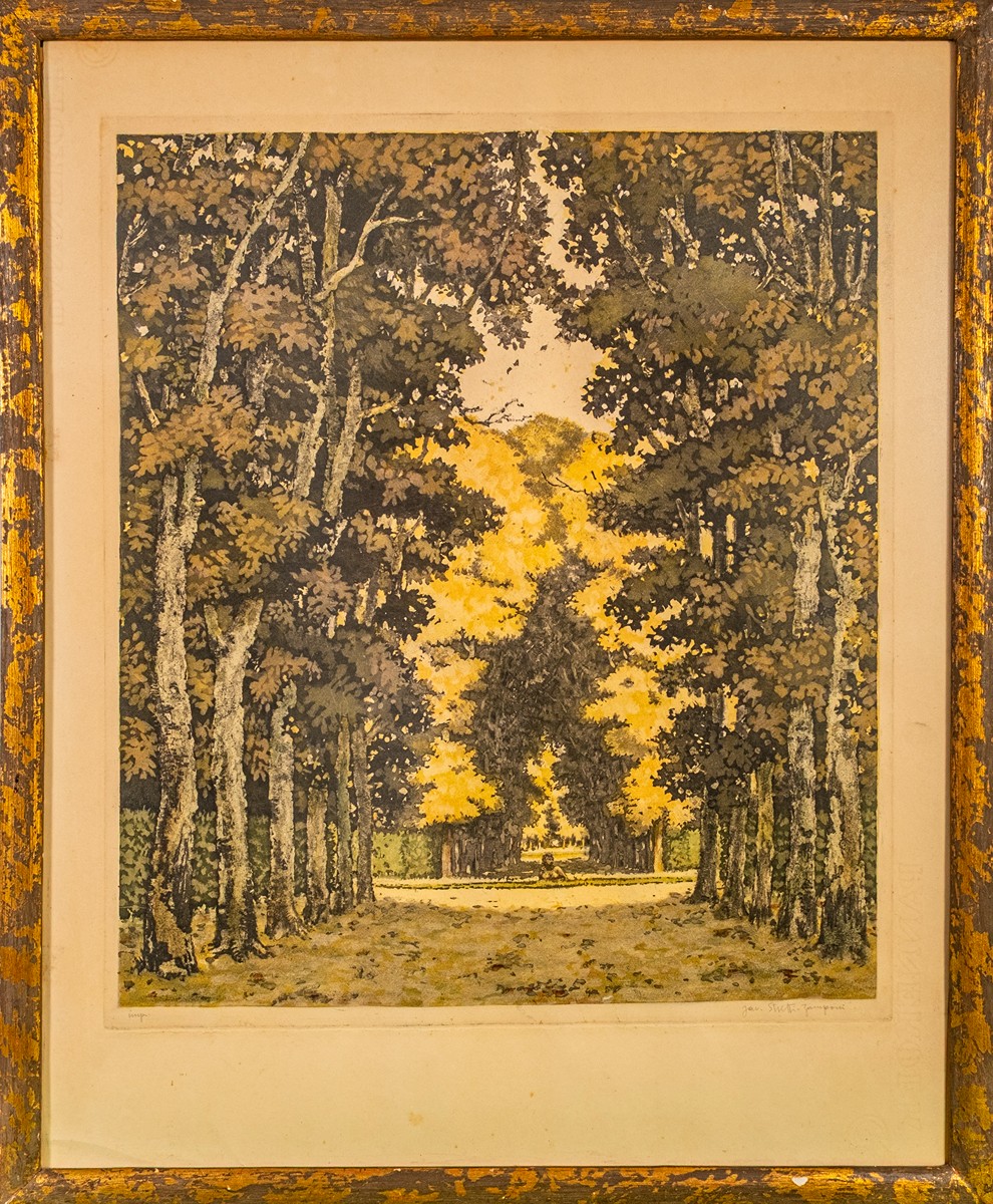 Jaromír Stretti Zamponi (1882 – 1959) - Alej ve Versailles
