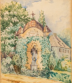 Karel Myslbek (1874-1915) - St. Johannes Nep. (Svatý Jan Nepomucký)