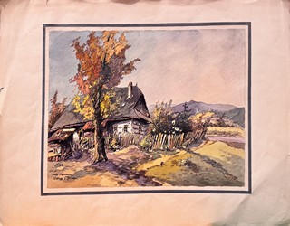 Karel Toman (1877 – 1946) - Chalupa na podzim
