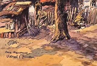 Karel Toman (1877 – 1946) - Chalupa na podzim