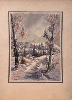 Karel Toman (1877 – 1946) - Zimní krajina